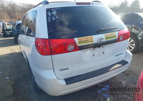 2010 Toyota Sienna Ce из США, поврежденный, VIN 5TDKK4CC4AS309968